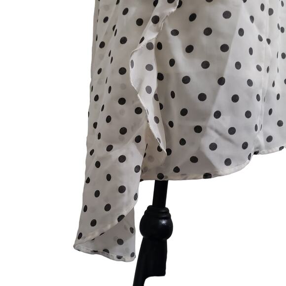 D-SIGNED by DISNEY Polka Dot Ruffle Dress size large (14-16) - Picture 9 of 16